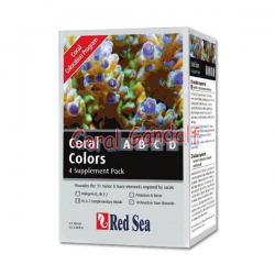 Coral colors 4 supplement pack (ABCD) 100ml de Red sea.
